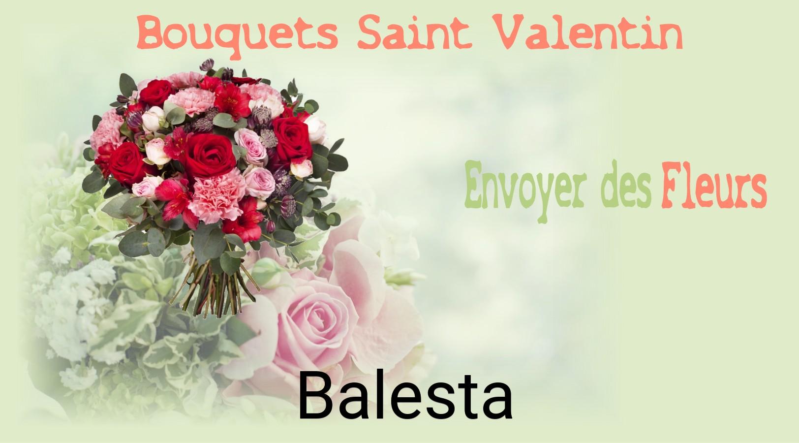 Roses de Saint-Valentin livrées à Balesta